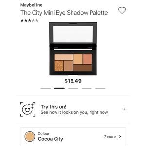 【Maybelline New York】The City Mini Palette